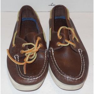Sperry top slider sz 6M brown shoes